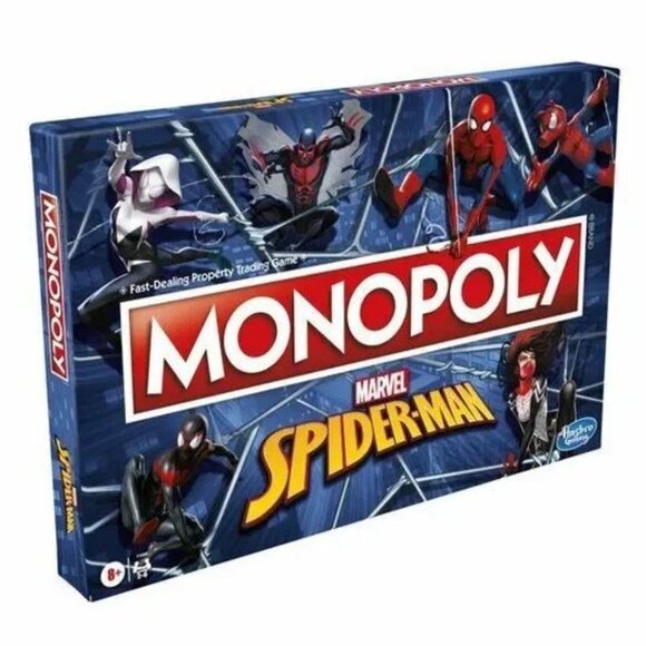 Monopoly: Marvel Spider-Man Edition Board Game,  (new) - Picture 4 of 4